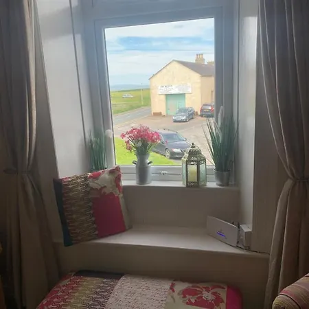 West View In Seaside Village Of Cumbria Allonby