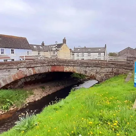 West View In Seaside Village Of Cumbria Allonby