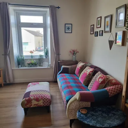 West View In Seaside Village Of Cumbria Allonby