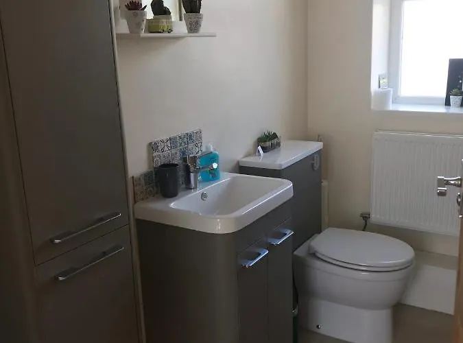 West View In Seaside Village Of Cumbria *